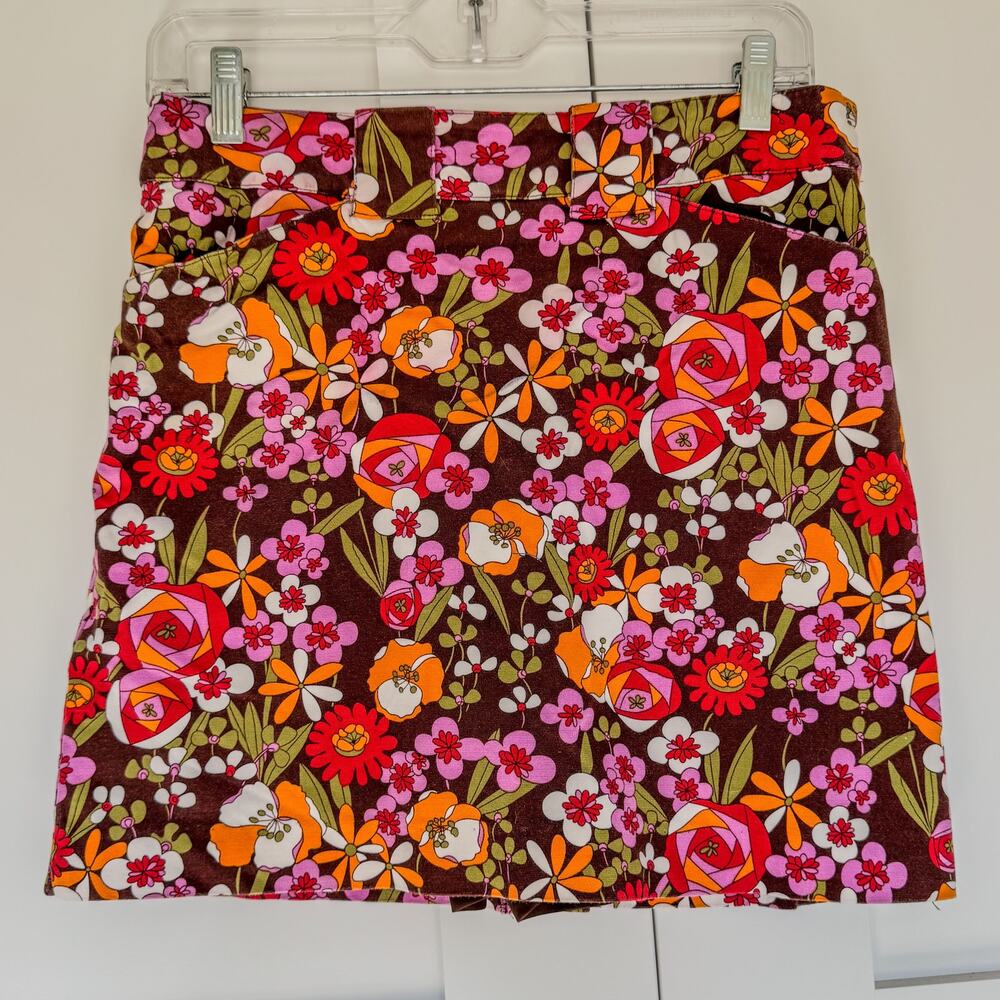 Bette & Court, Retro Floral Print Skort, Activewear, Golf Skort Skirt, Women's 4